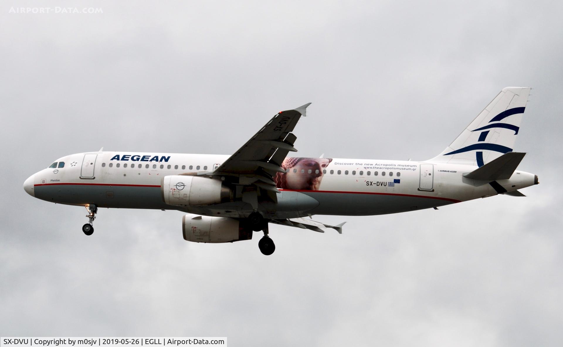 SX-DVU, 2009 Airbus A320-232 C/N 3753, Taken from various locations around the 27L/R landing zones