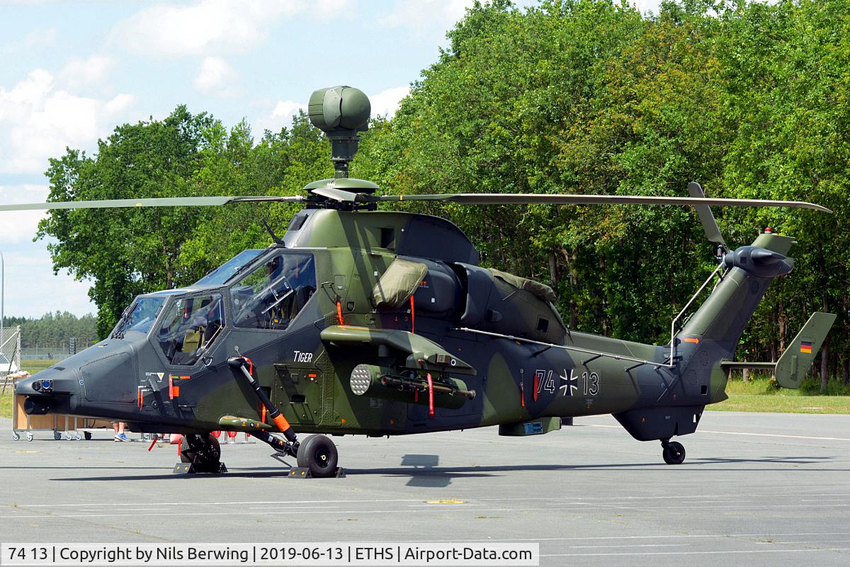74 13, Eurocopter EC-665 Tiger UHT C/N 1013, 74+13 at ETHS