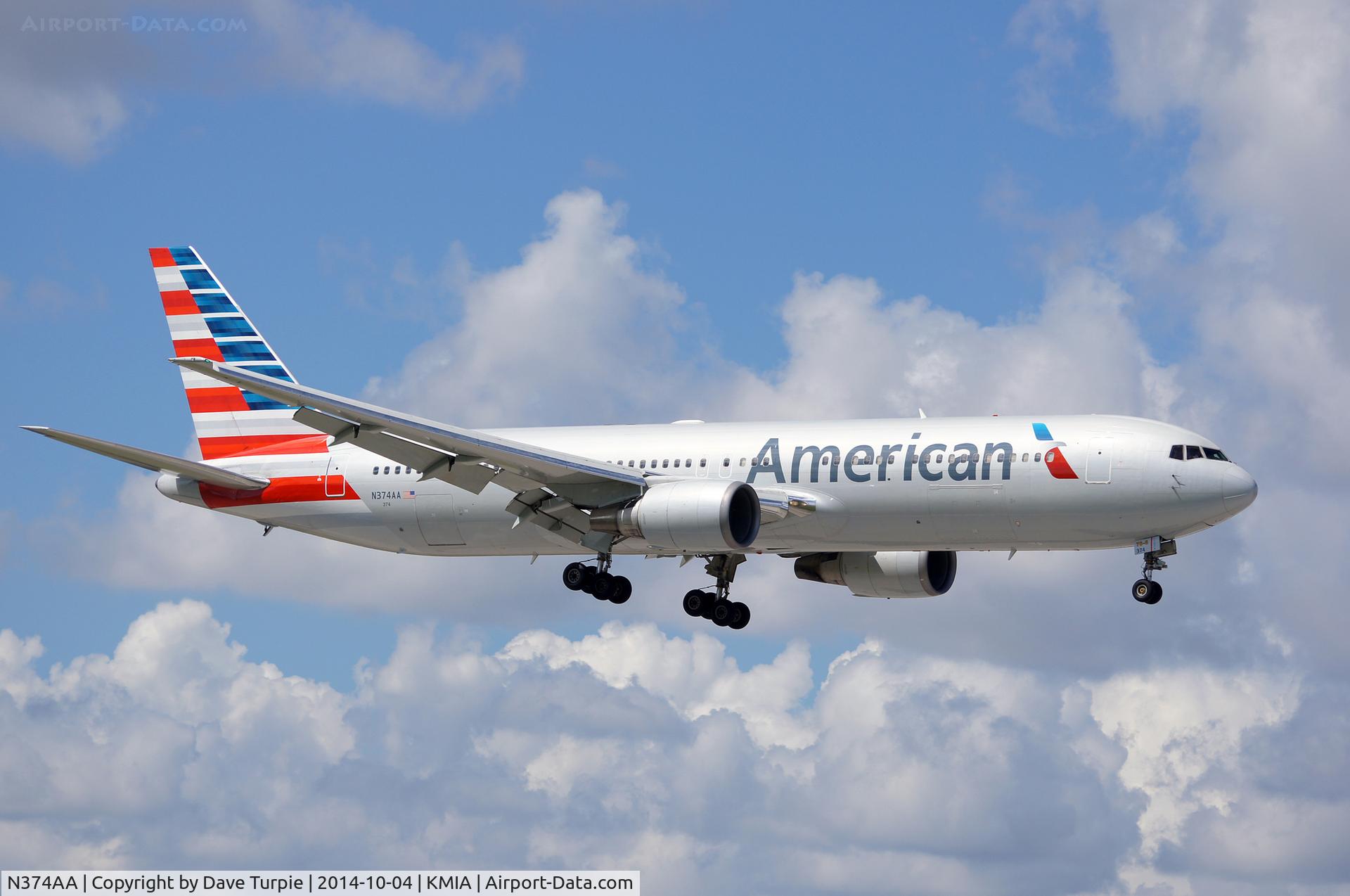 N374AA, 1992 Boeing 767-323 C/N 25201, Now with Stratair as N351CM.