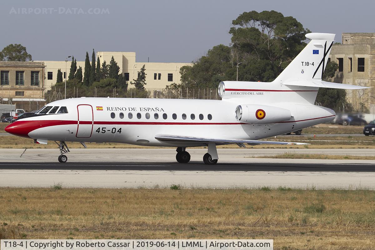 T18-4, 1989 Dassault Falcon 900B C/N 74, Runway 13 Backtrack
