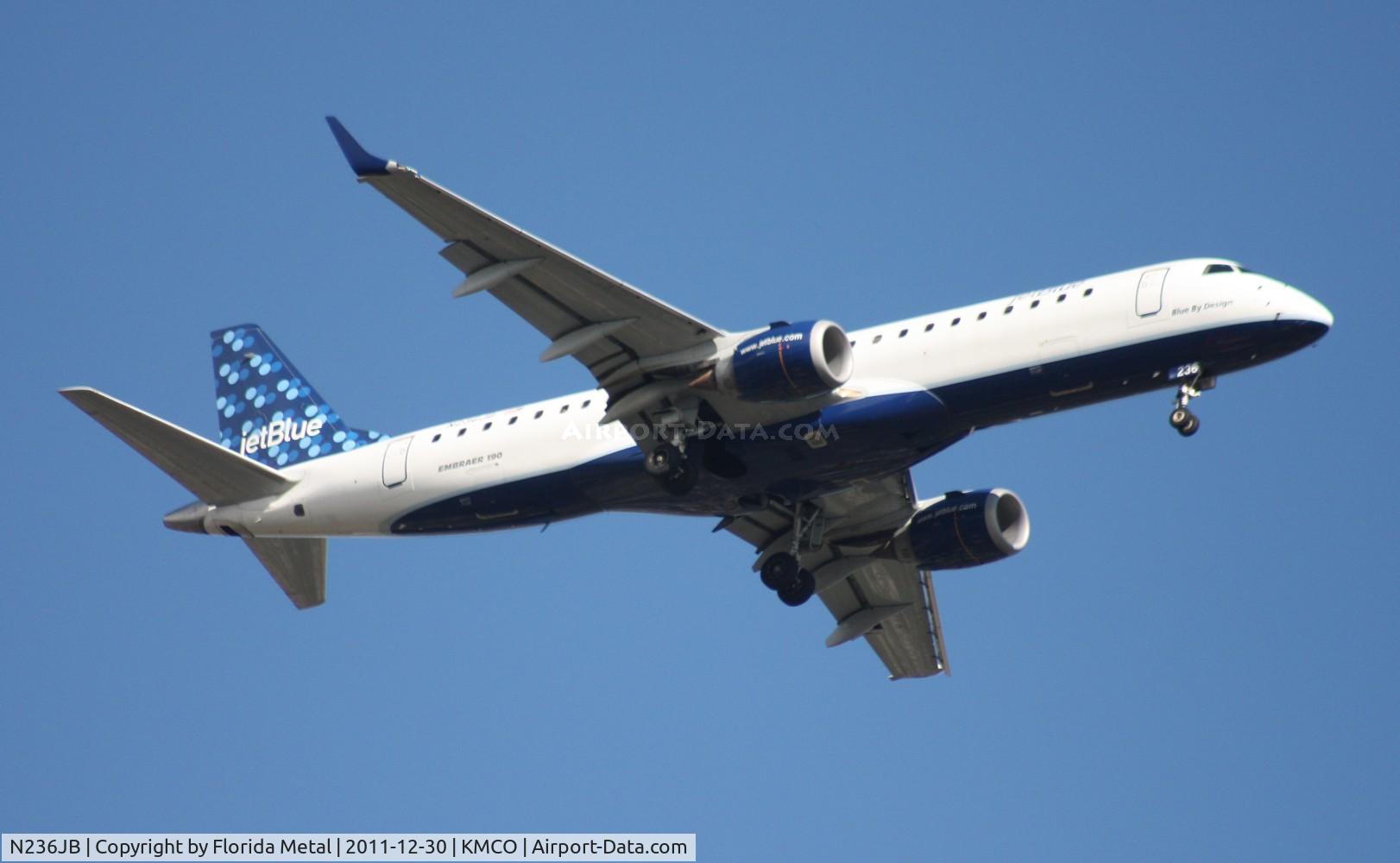 N236JB, 2006 Embraer 190AR (ERJ-190-100IGW) C/N 19000035, Jetblue