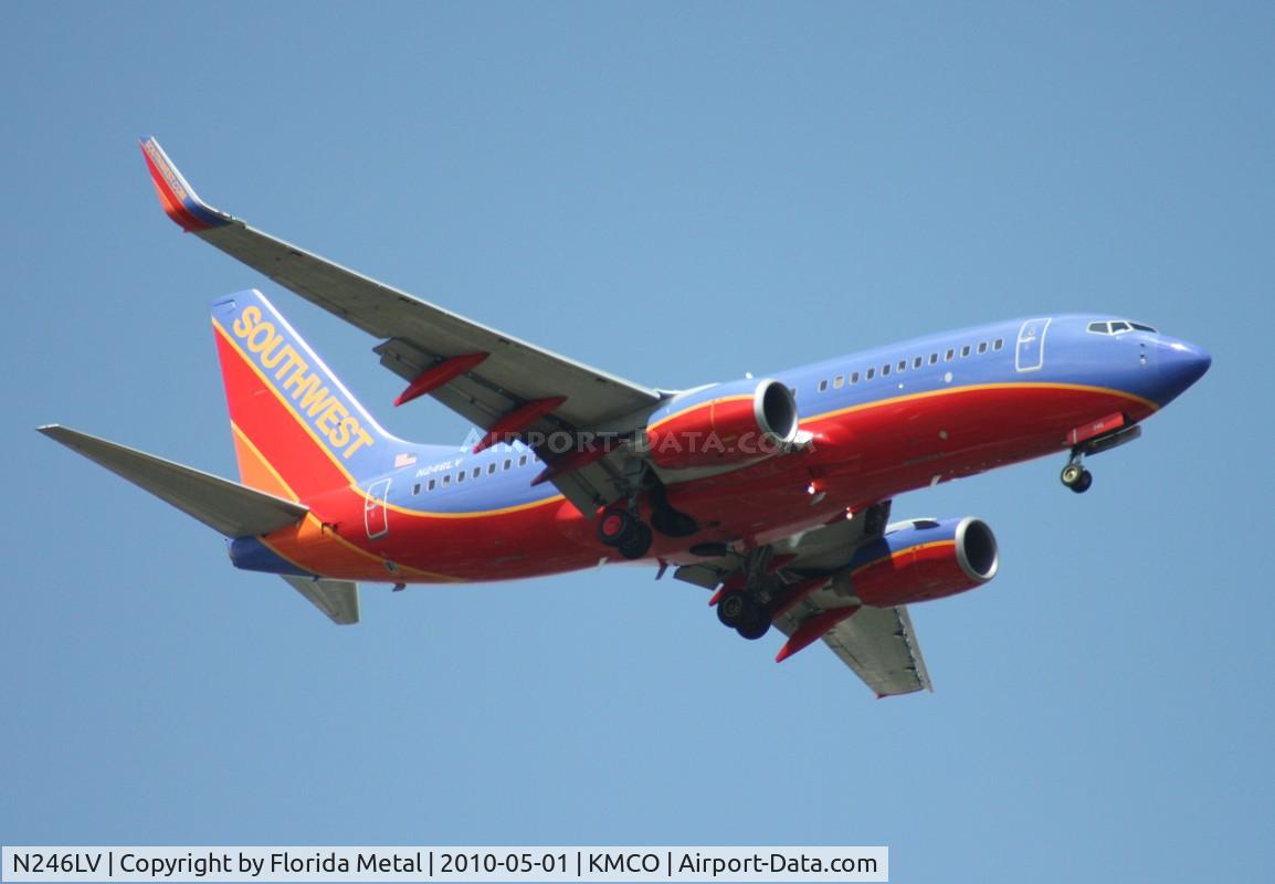 N246LV, 2006 Boeing 737-7H4 C/N 32507, Southwest