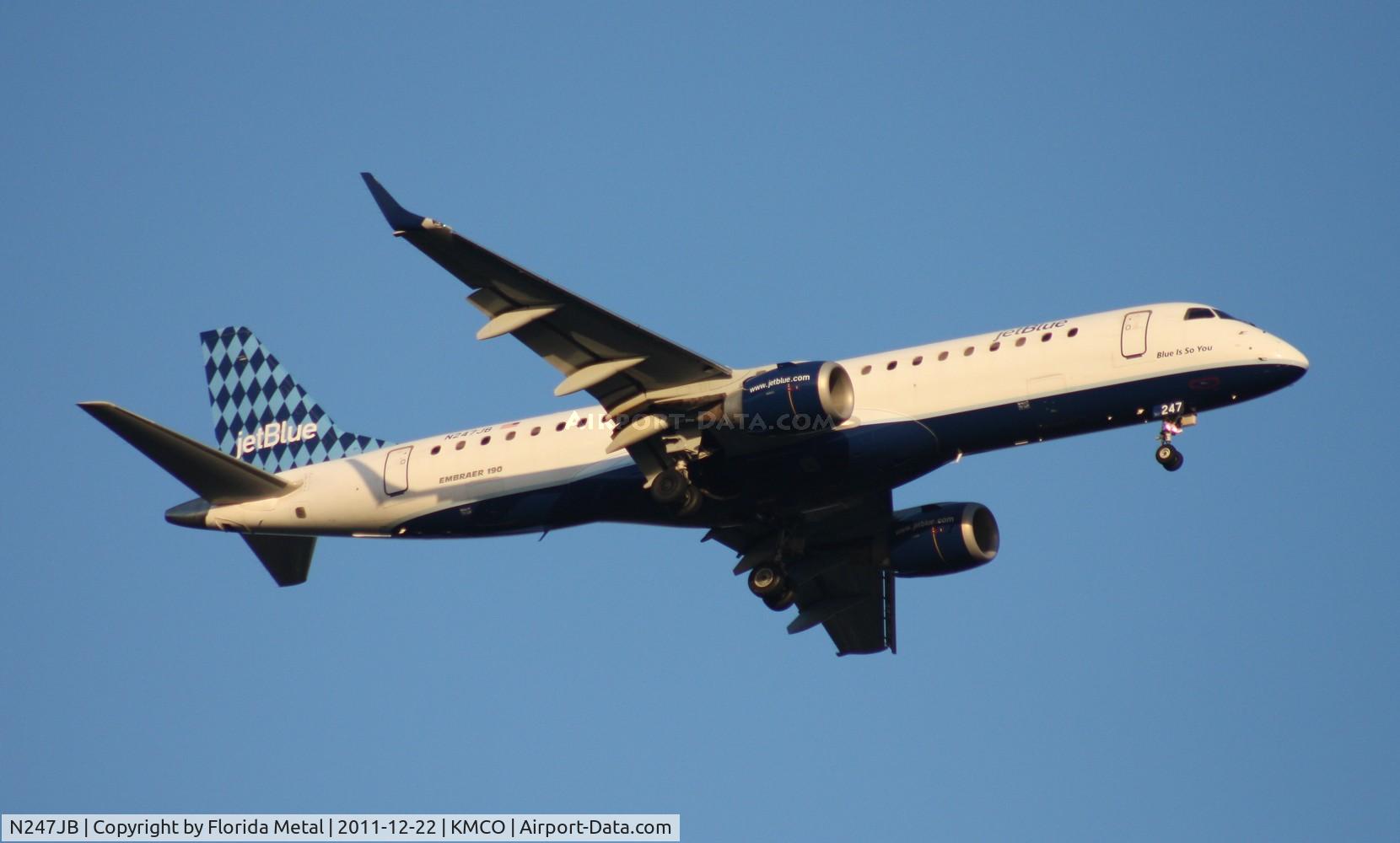 N247JB, 2006 Embraer 190AR (ERJ-190-100IGW) C/N 19000042, JetBlue