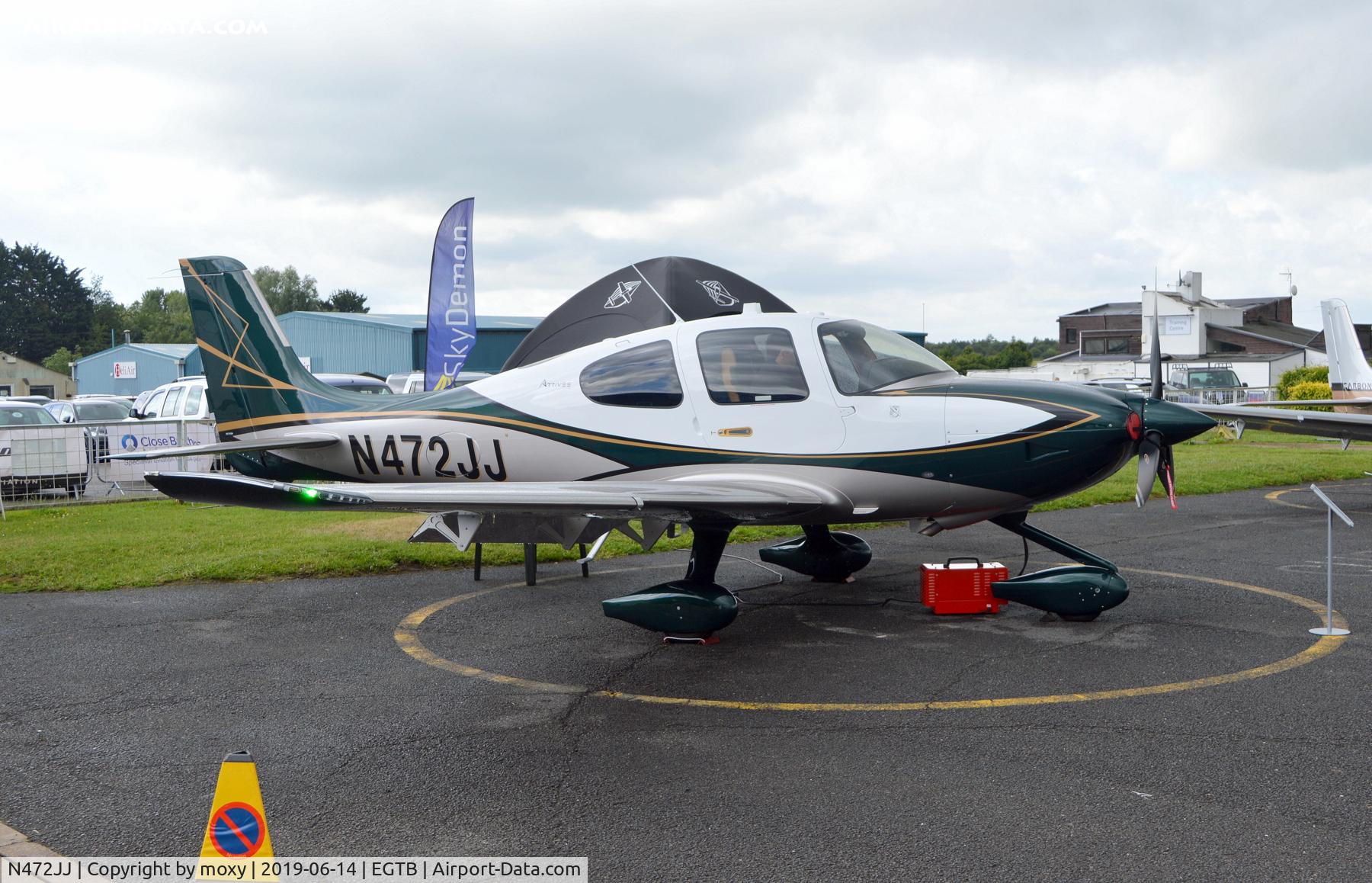 N472JJ, 2019 Cirrus SR22T C/N 1889, Cirrus Design Corporation SR22T at Wycombe Air Park.