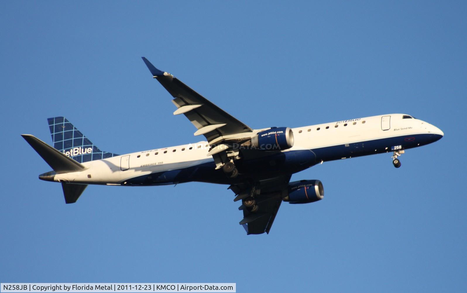 N258JB, 2006 Embraer 190AR (ERJ-190-100IGW) C/N 19000047, JetBlue