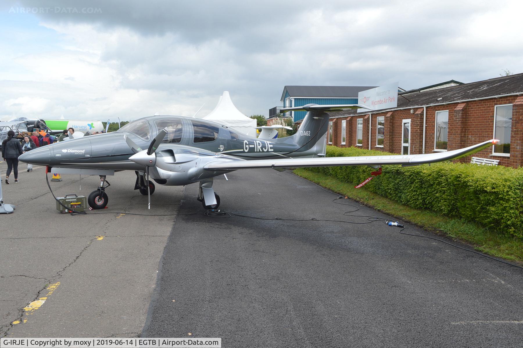 G-IRJE, 2018 Diamond DA-62 C/N 62.111, Diamond DA-62 at Wycombe Air Park.