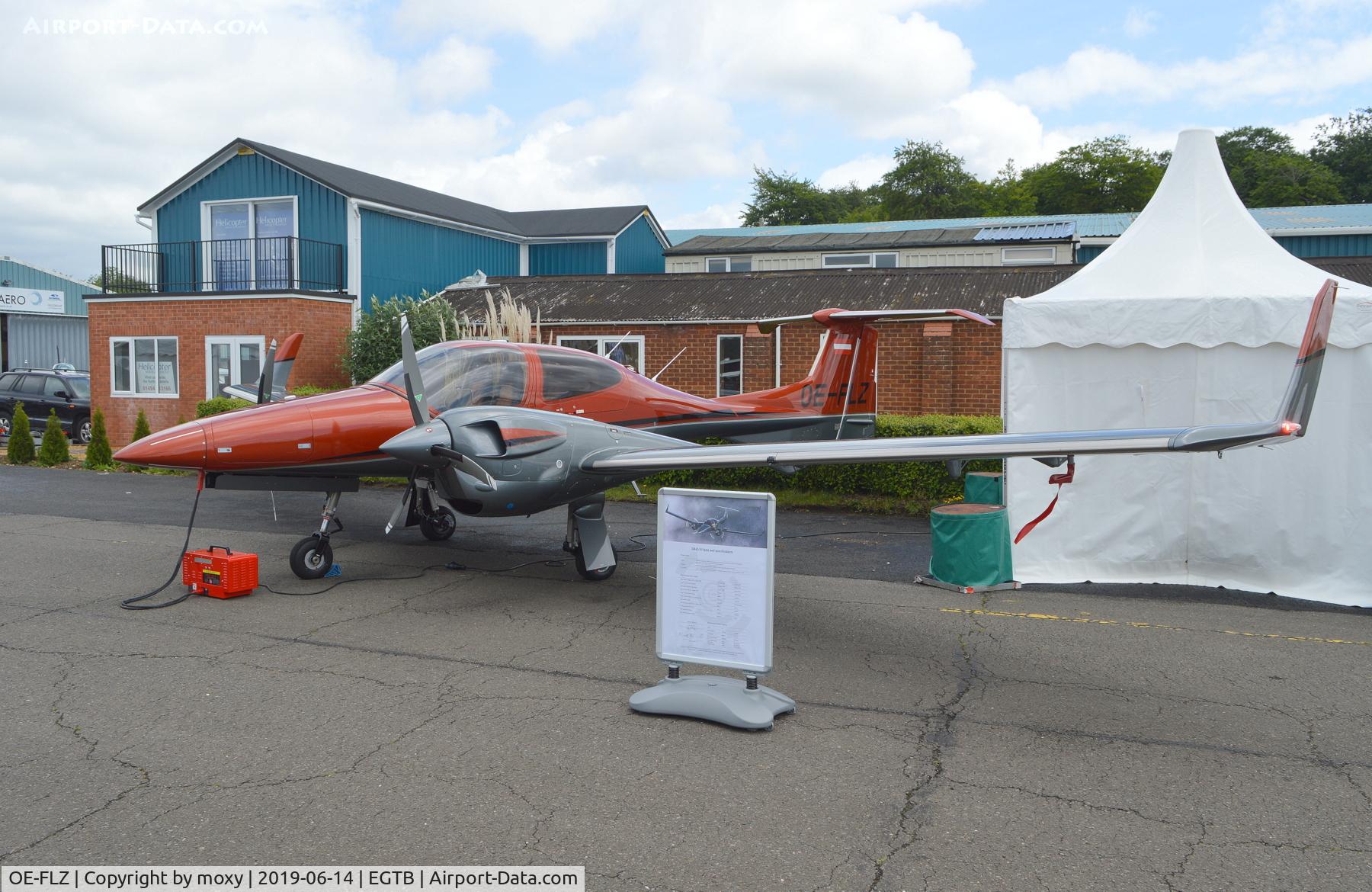 OE-FLZ, Diamond DA-42 NG Twin Star C/N 42.N351, Diamond DA-42 NG at Wycombe Air Park.