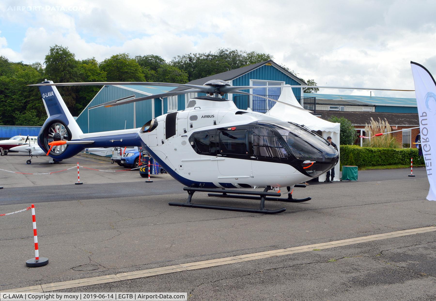 G-LAVA, 2018 Airbus Helicopters EC-135P-3 C/N 2064, Airbus Helicopters EC-135P-3 at Wycombe Air Park.