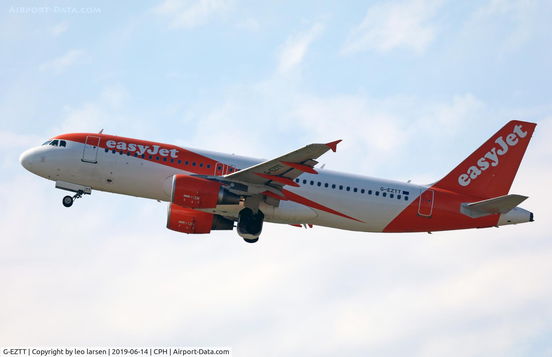 G-EZTT, 2010 Airbus A320-214 C/N 4219, Copenhagen 14.6.2019