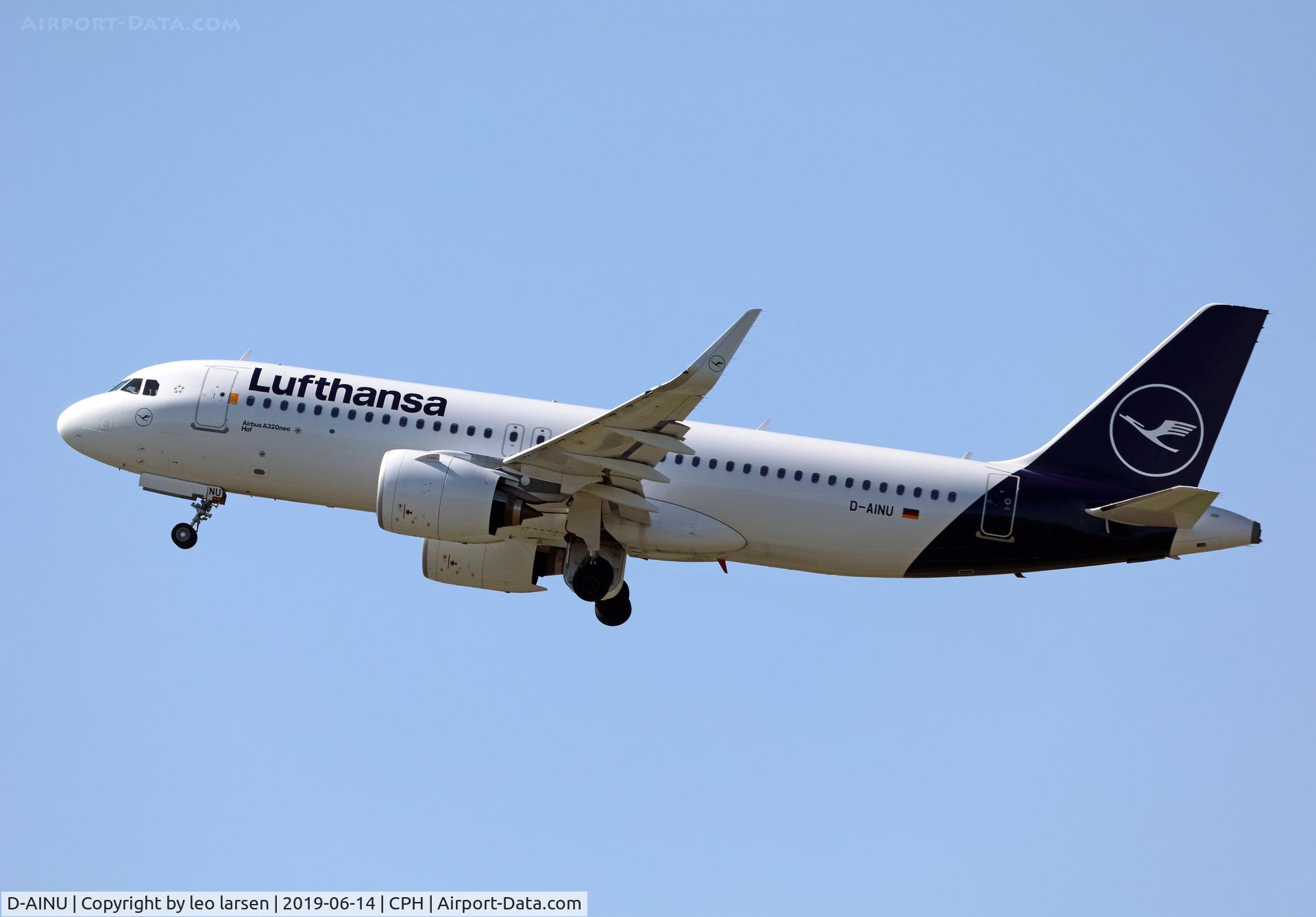 D-AINU, 2019 Airbus A320-271N C/N 8728, Copenhagen 14.6.2019