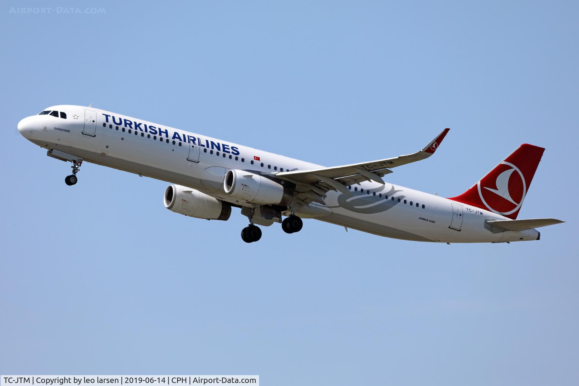TC-JTM, 2016 Airbus A321-231 C/N 7242, Copenhagen 14.6.2019