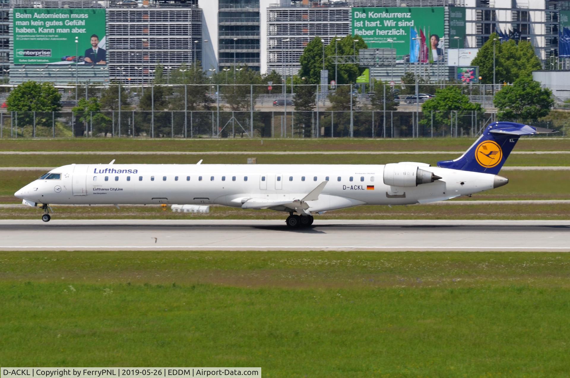 D-ACKL, 2006 Bombardier CRJ-900LR (CL-600-2D24) C/N 15095, Lufthansa CL900