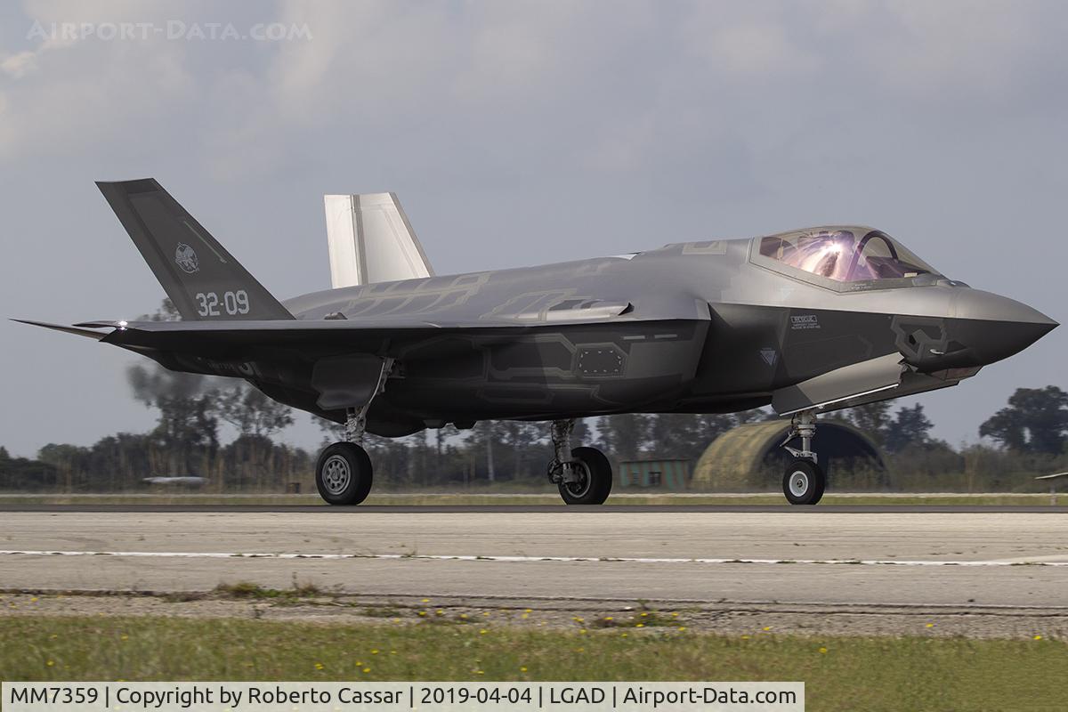 MM7359, 2017 Lockheed Martin F-35A Lightning II C/N AL-09, Iniochos 2019
