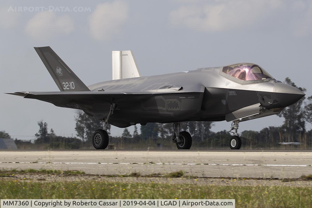MM7360, Lockheed Martin F-35A Lightning II C/N AL-10, Iniochos 2019