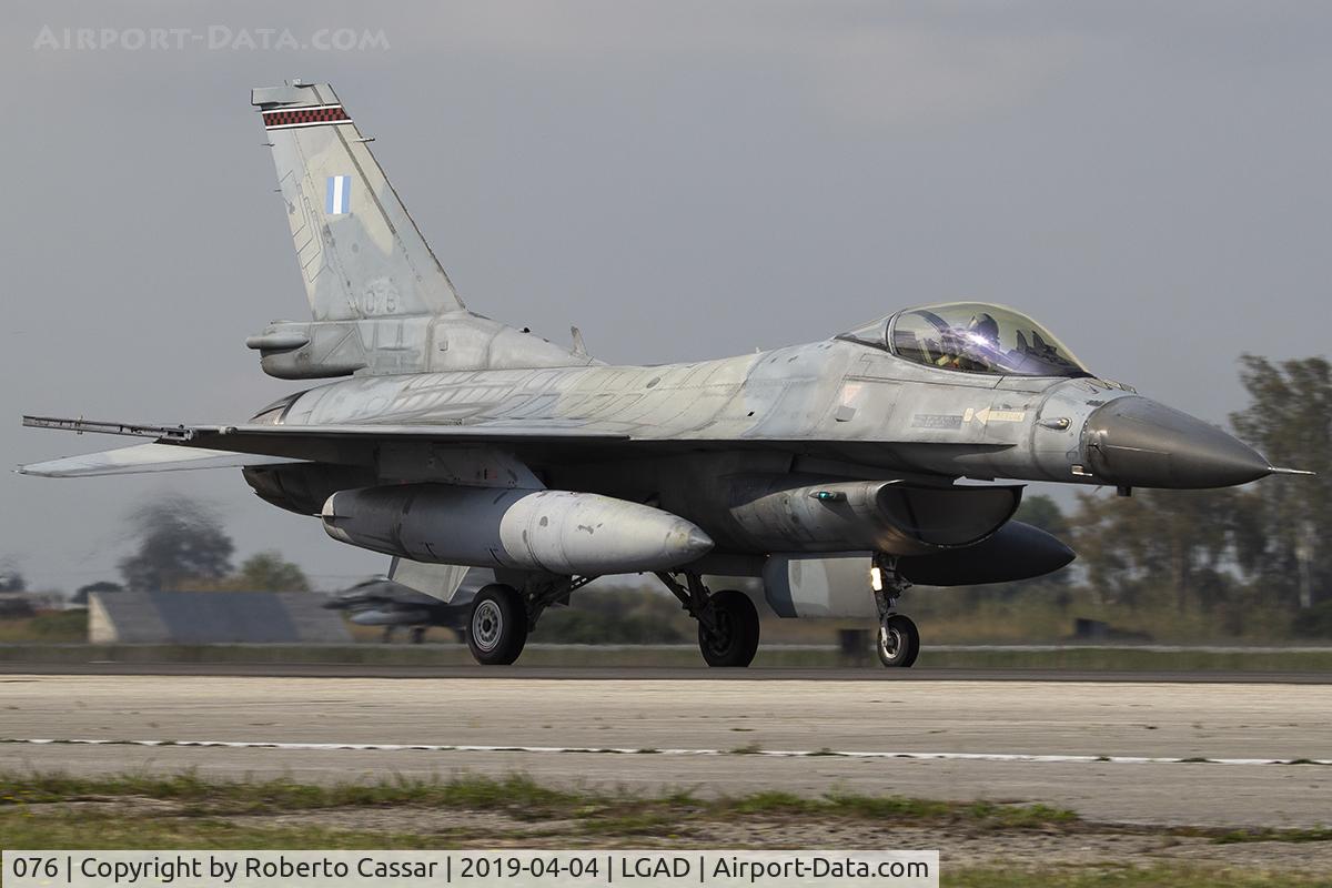 076, Lockheed Martin F-16C Block 50U C/N TC-32, Iniochos 2019