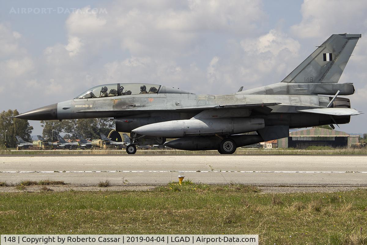 148, 1988 General Dynamics F-16D Fighting Falcon C/N 2Z-5, Iniochos 2019