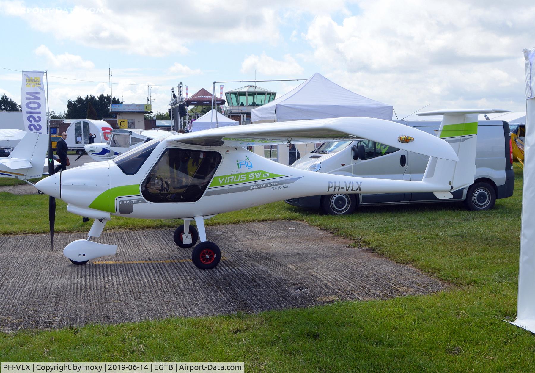 PH-VLX, 2016 Pipistrel Virus SW 121 C/N VSW 1210006, Pipistrel Virus SW 121 at Wycombe Air Park.