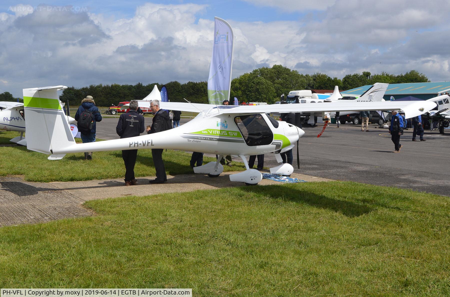 PH-VFL, 2018 Pipistrel Virus SW 121 C/N VSW 1210028, Pipistrel Virus SW 121 at Wycombe Air Park.