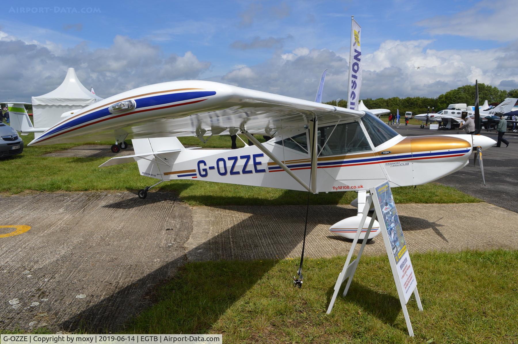 G-OZZE, 2011 Lambert Mission M108 C/N LAA 370-15089, Lambert Mission M108 at Wycombe Air Park.