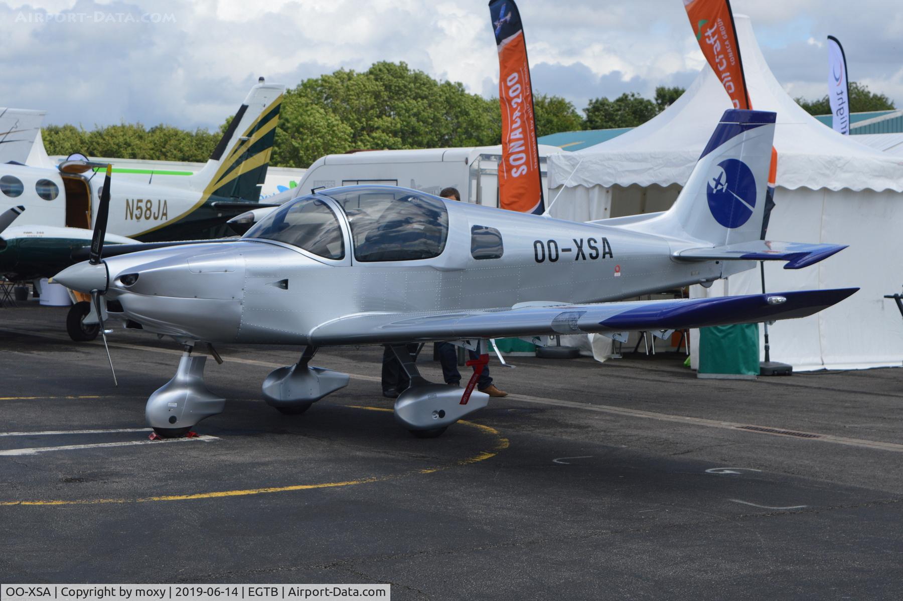 OO-XSA, 2019 Sonaca S200 C/N 009, Sonica Aircraft SA 200 at Wycombe Air Park.