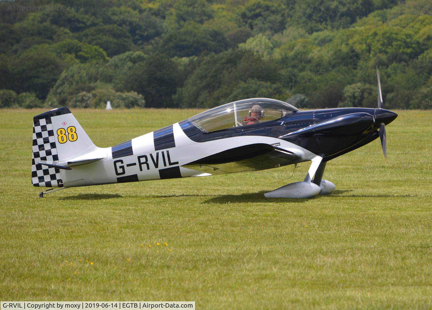 G-RVIL, 2017 Van's RV-4 C/N LAA 181-15020, Vans RV-4 at Wycombe Air Park.