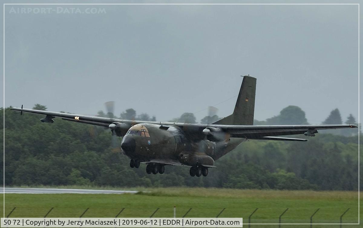 50 72, Transall C-160D C/N D109, Transall C-160D