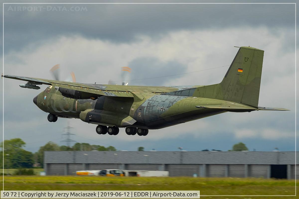 50 72, Transall C-160D C/N D109, Transall C-160D