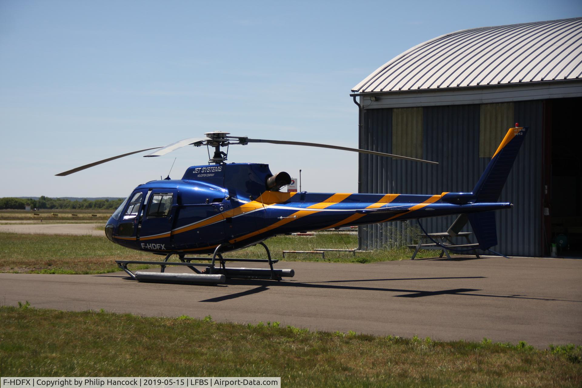 F-HDFX, 1999 Eurocopter AS-350B-2 Ecureuil Ecureuil C/N 9012, operated by Jet Systems