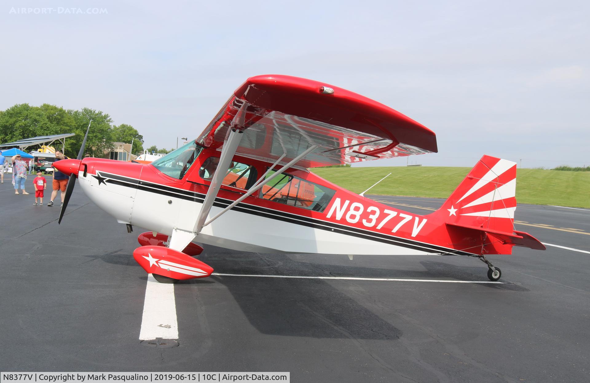 N8377V, 1966 Champion 7ECA Citabria C/N 280, Champion 7ECA