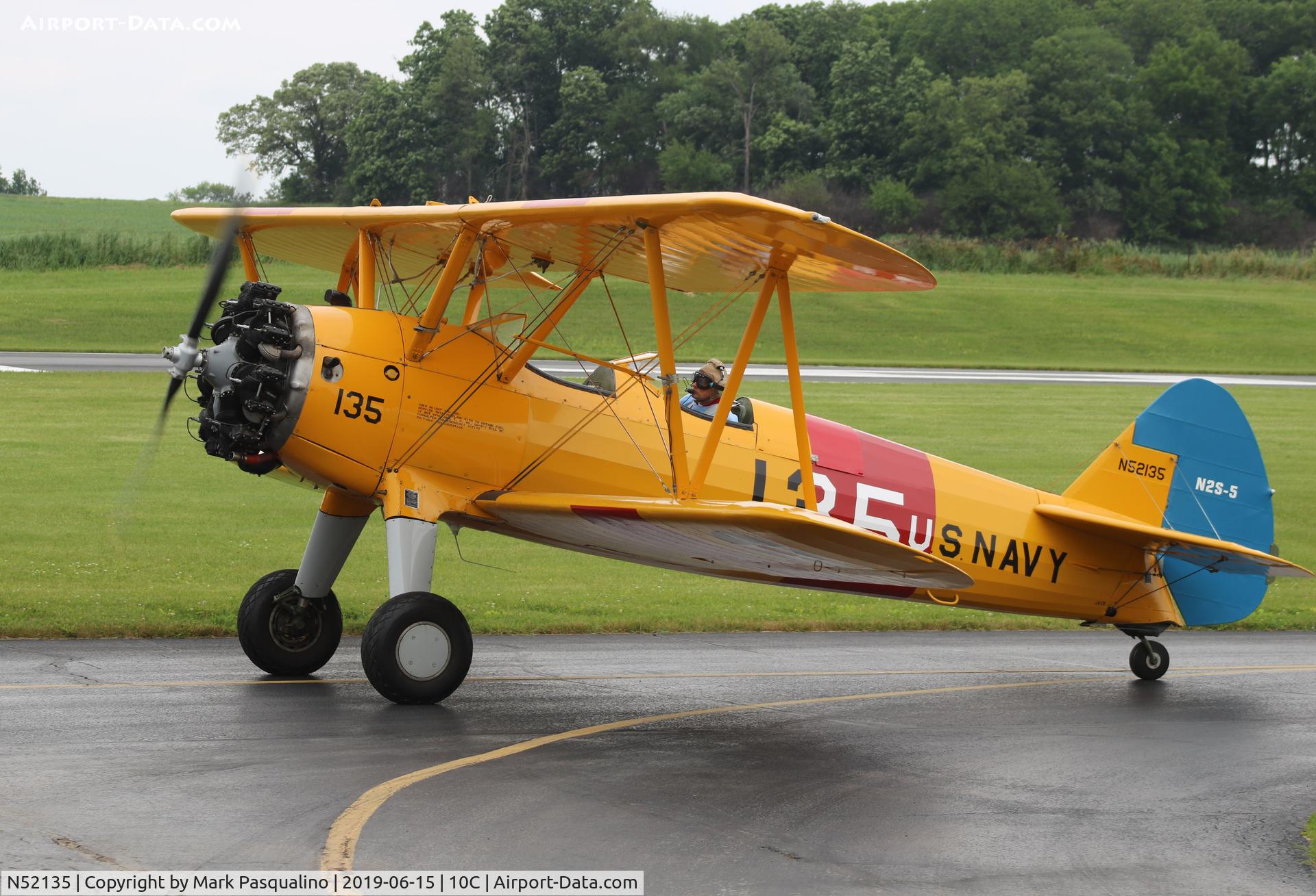 N52135, 1943 Boeing N2S-5 C/N 75-8758, Stearman