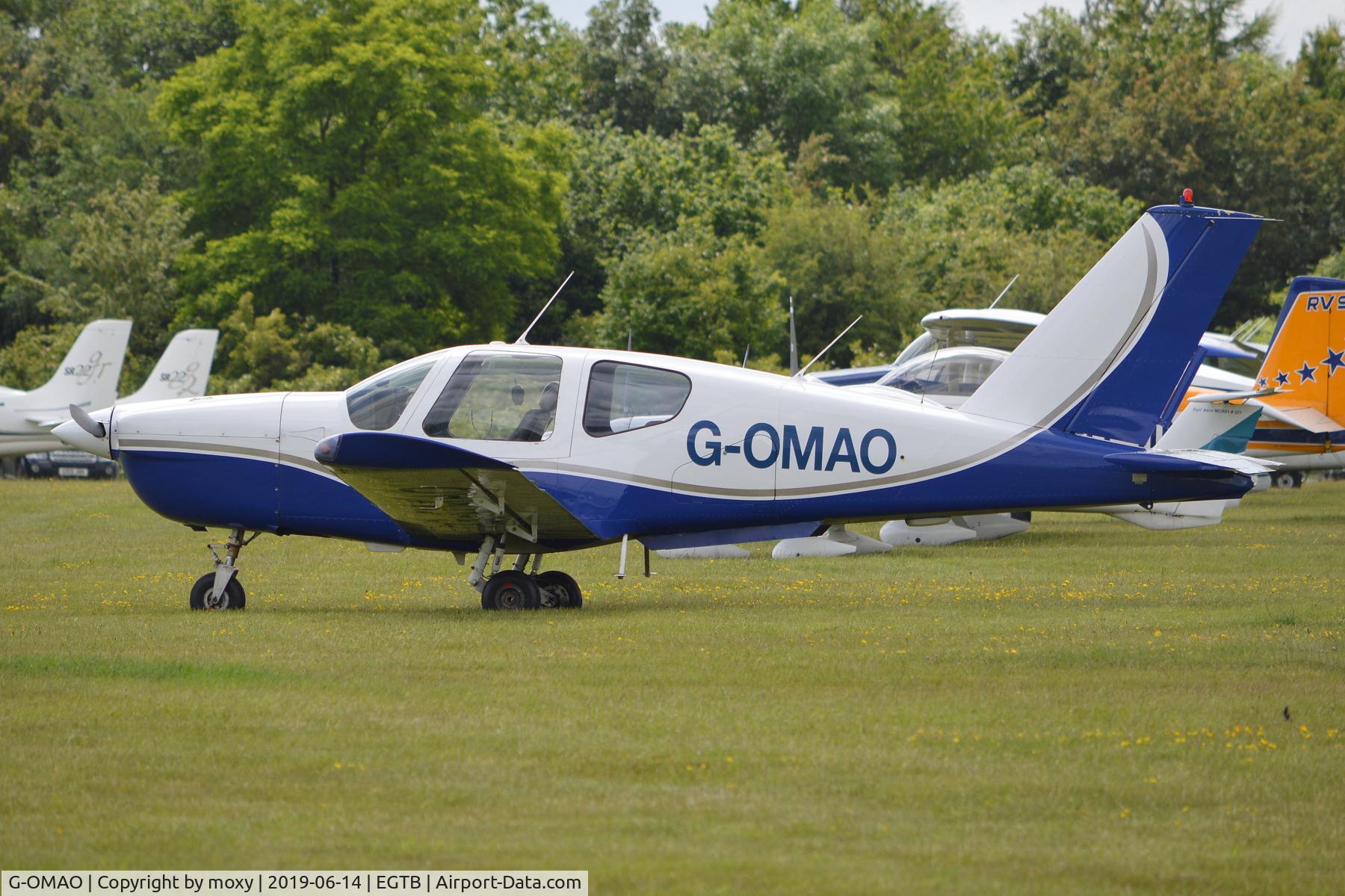 G-OMAO, 1983 Socata TB-20 Trinidad C/N 378, Socata TB-20 Trinidad at Wycombe Air Park.