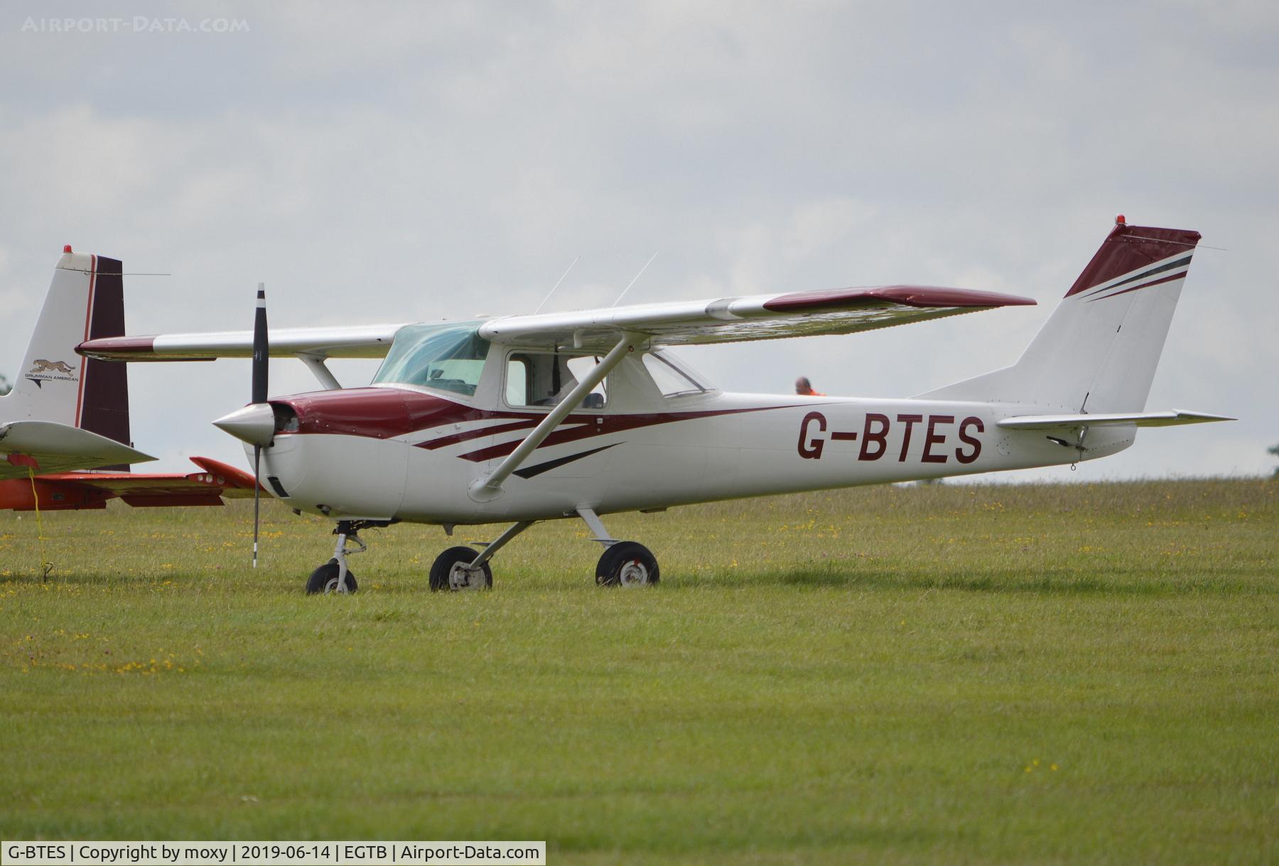 G-BTES, 1968 Cessna 150H C/N 150-68371, Cessna 150H at Wycombe Air Park. Ex N225K