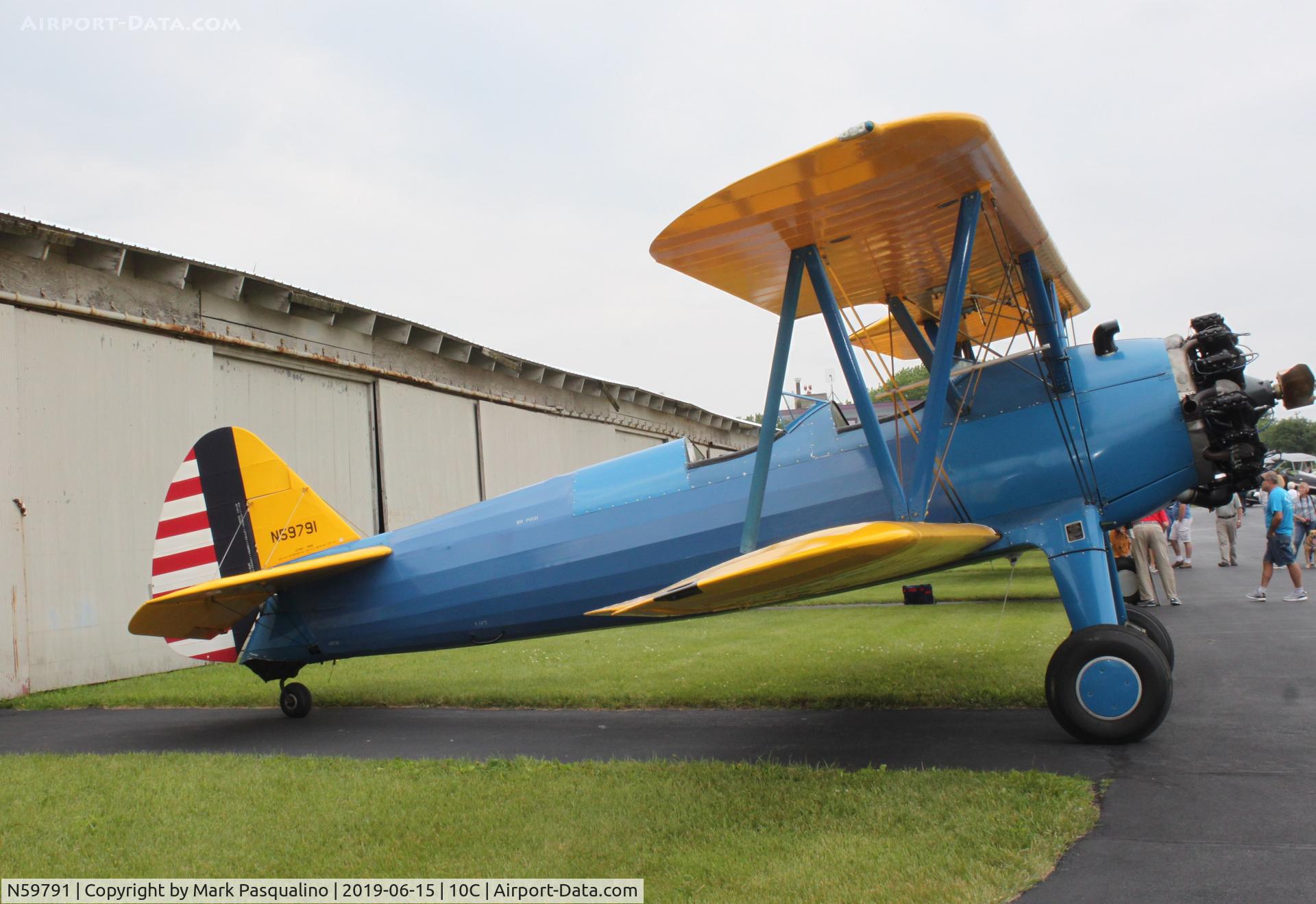 N59791, 1942 Boeing A75N1(PT17) C/N 75-3547, Stearman