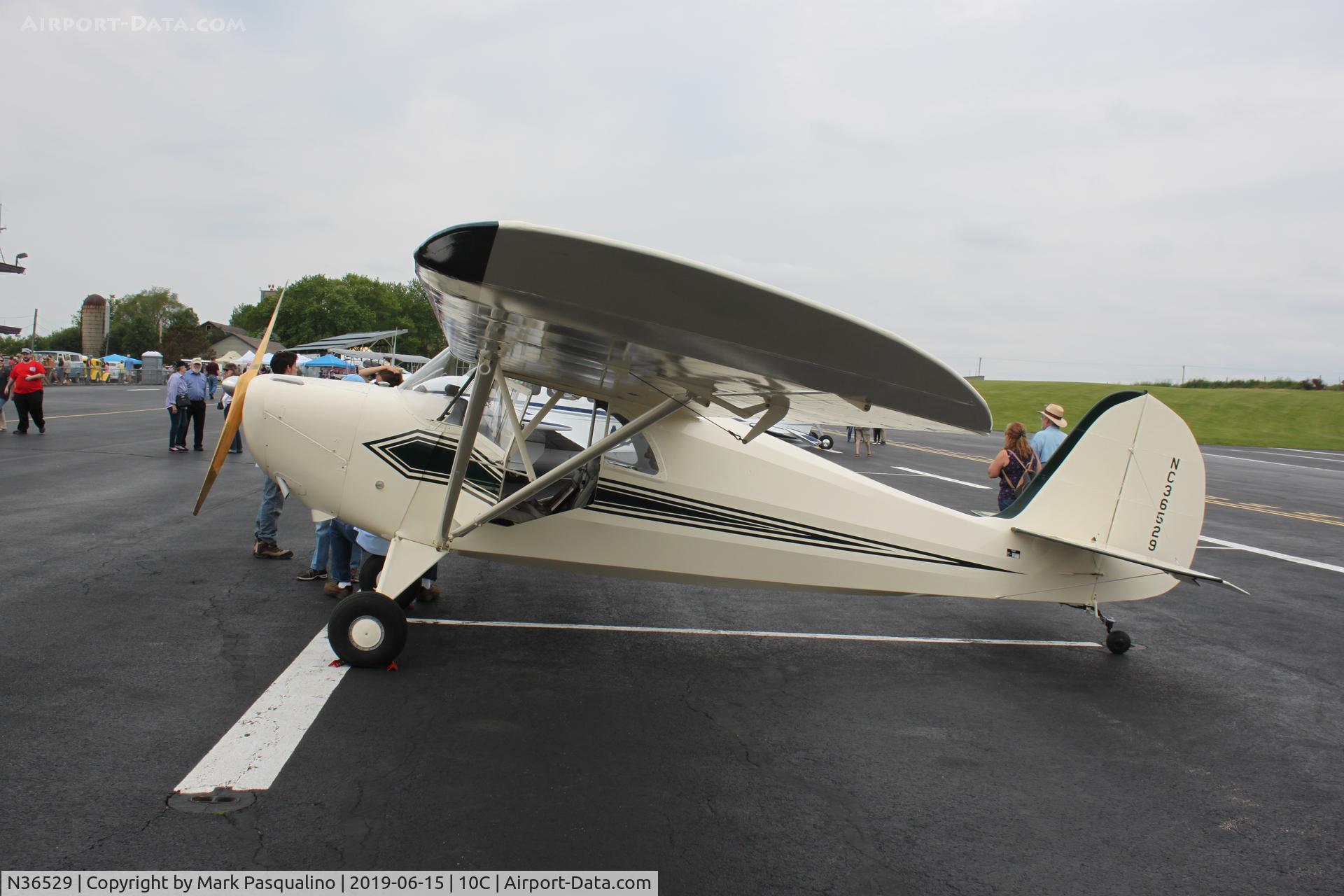 N36529, 1941 Aeronca 65-CA Super Chief C/N C16241, Aeronca 65-CA