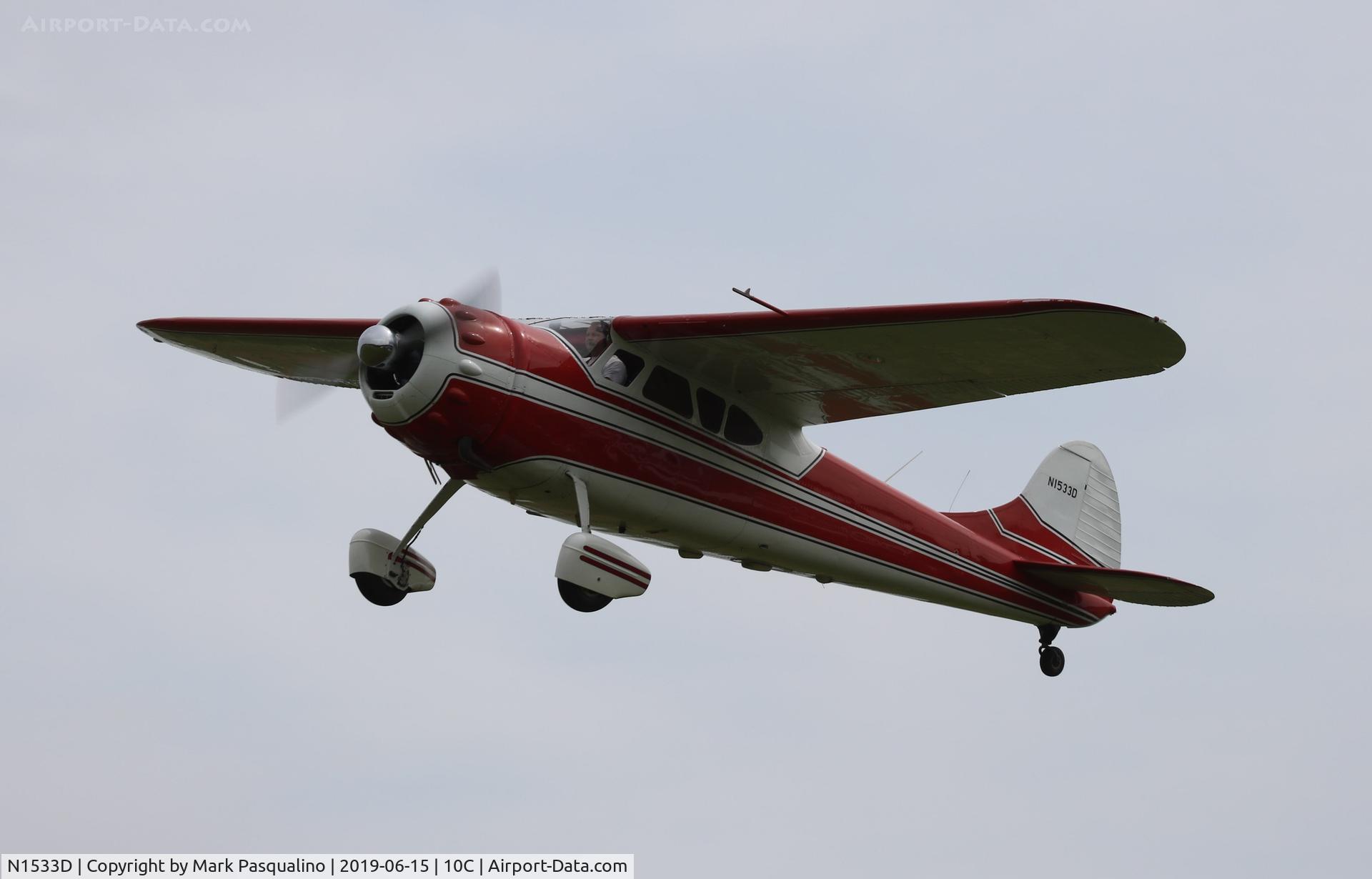 N1533D, 1952 Cessna 195 C/N 7755, Cessna 195