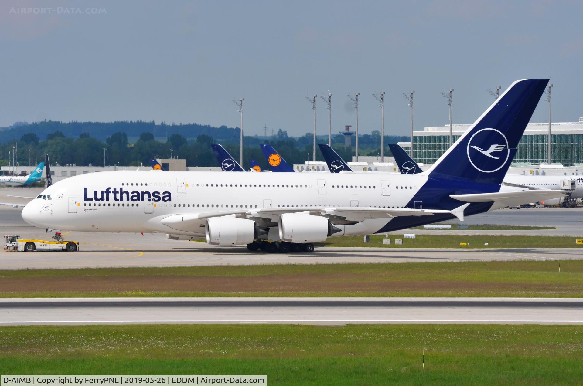 D-AIMB, 2010 Airbus A380-841 C/N 041, Lufthansa A388