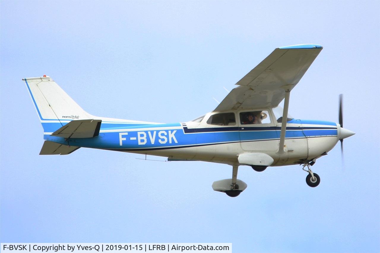 F-BVSK, Reims FR172J Rocket C/N 0511, Reims FR172J Rocket, On final Rwy 07R, Brest-Bretagne Airport (LFRB-BES)