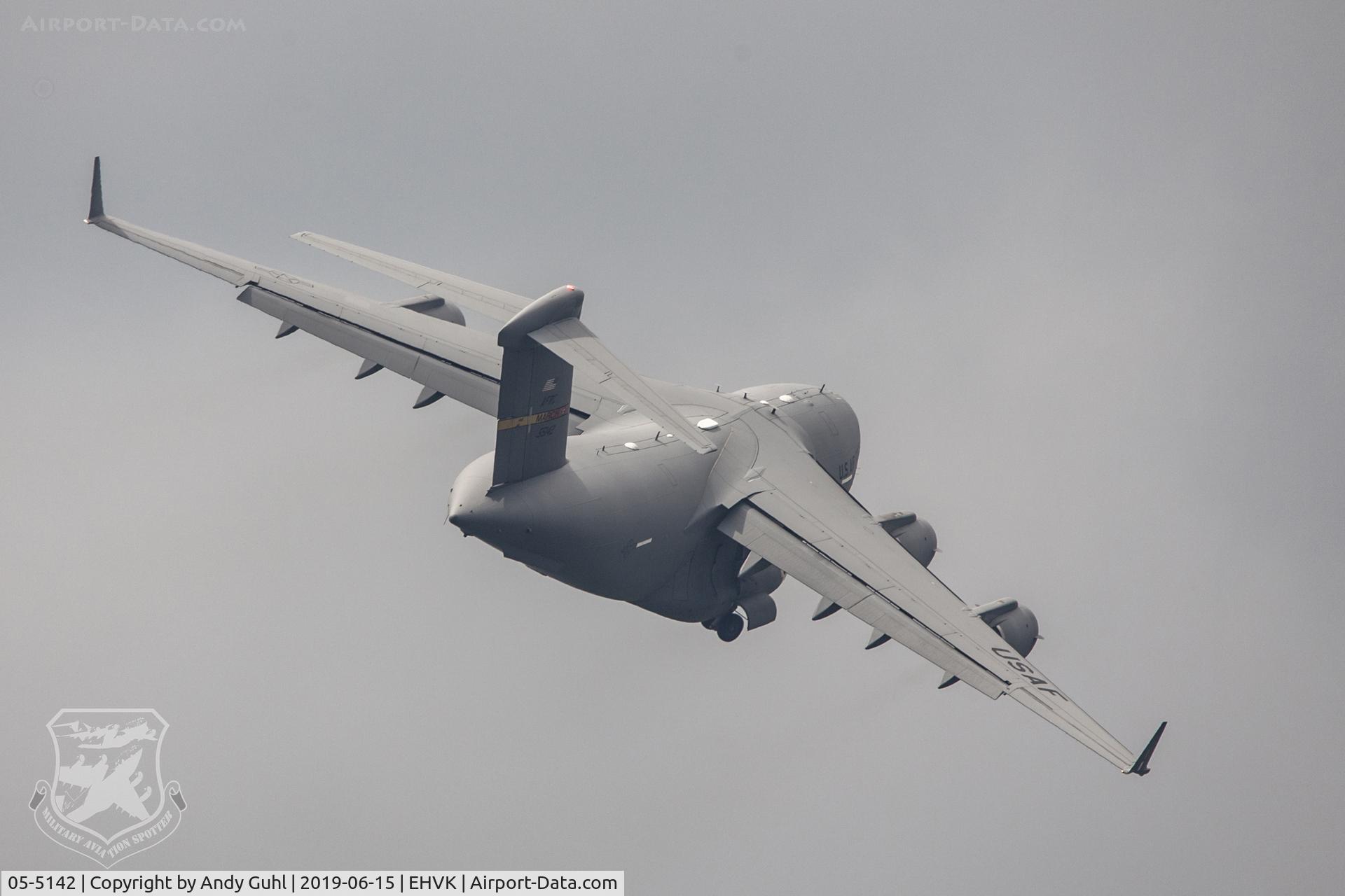 05-5142, 2005 Boeing C-17A Globemaster III C/N P-142, Boeing C-17A Globemaster III
