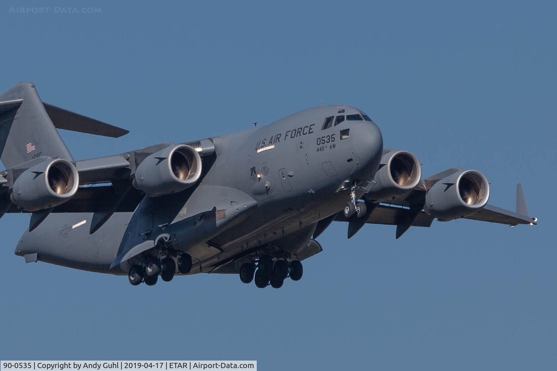 90-0535, 1990 Boeing C-17A Globemaster III C/N P-10, Boeing C-17A Globemaster III