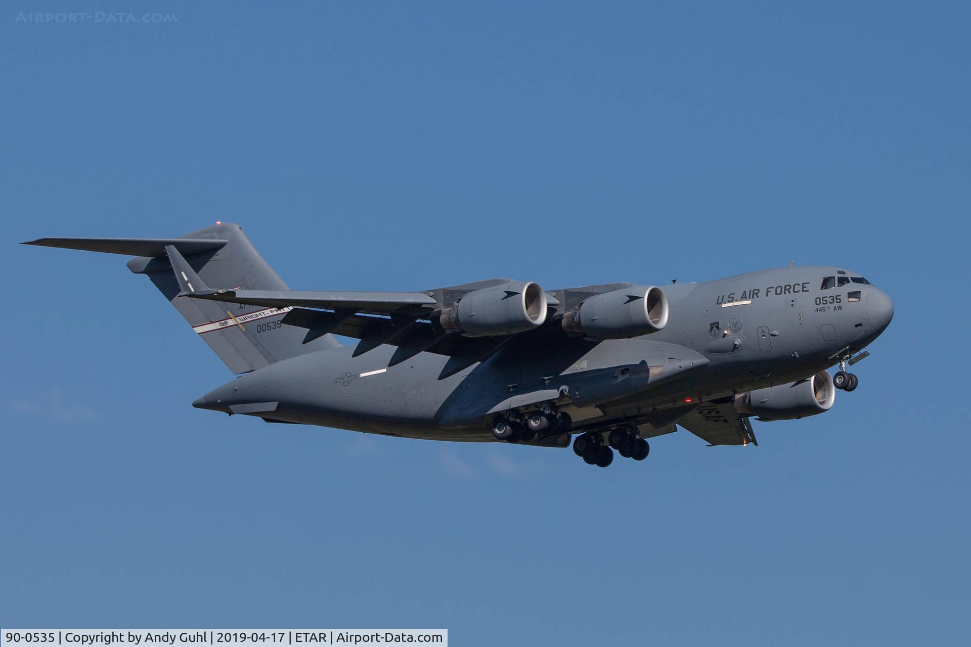 90-0535, 1990 Boeing C-17A Globemaster III C/N P-10, Boeing C-17A Globemaster III