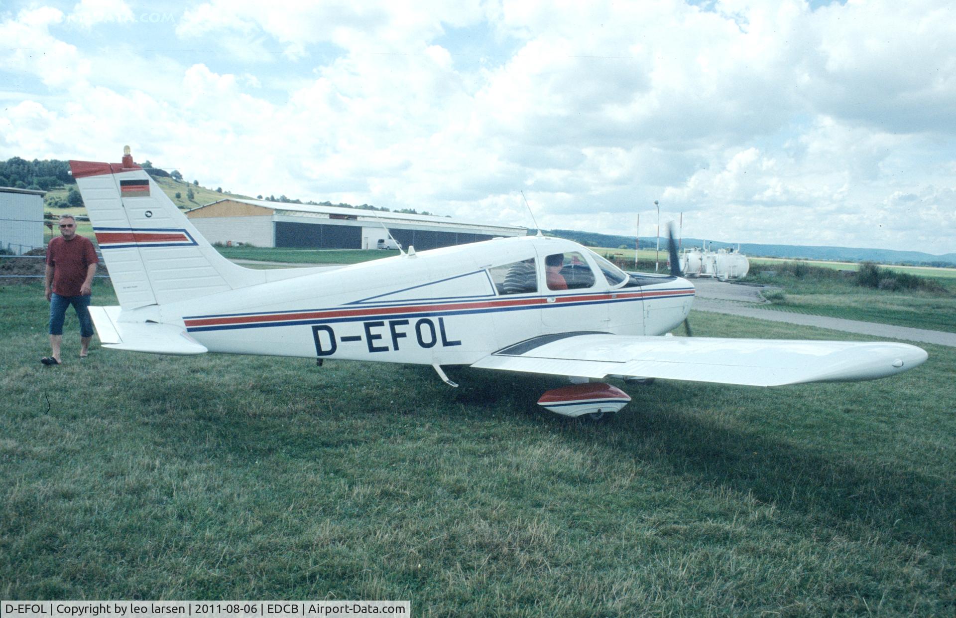 D-EFOL, 1973 Piper PA-28-140 Cherokee Cruiser F C/N 7325316, Ballenstedt 6.8.2011