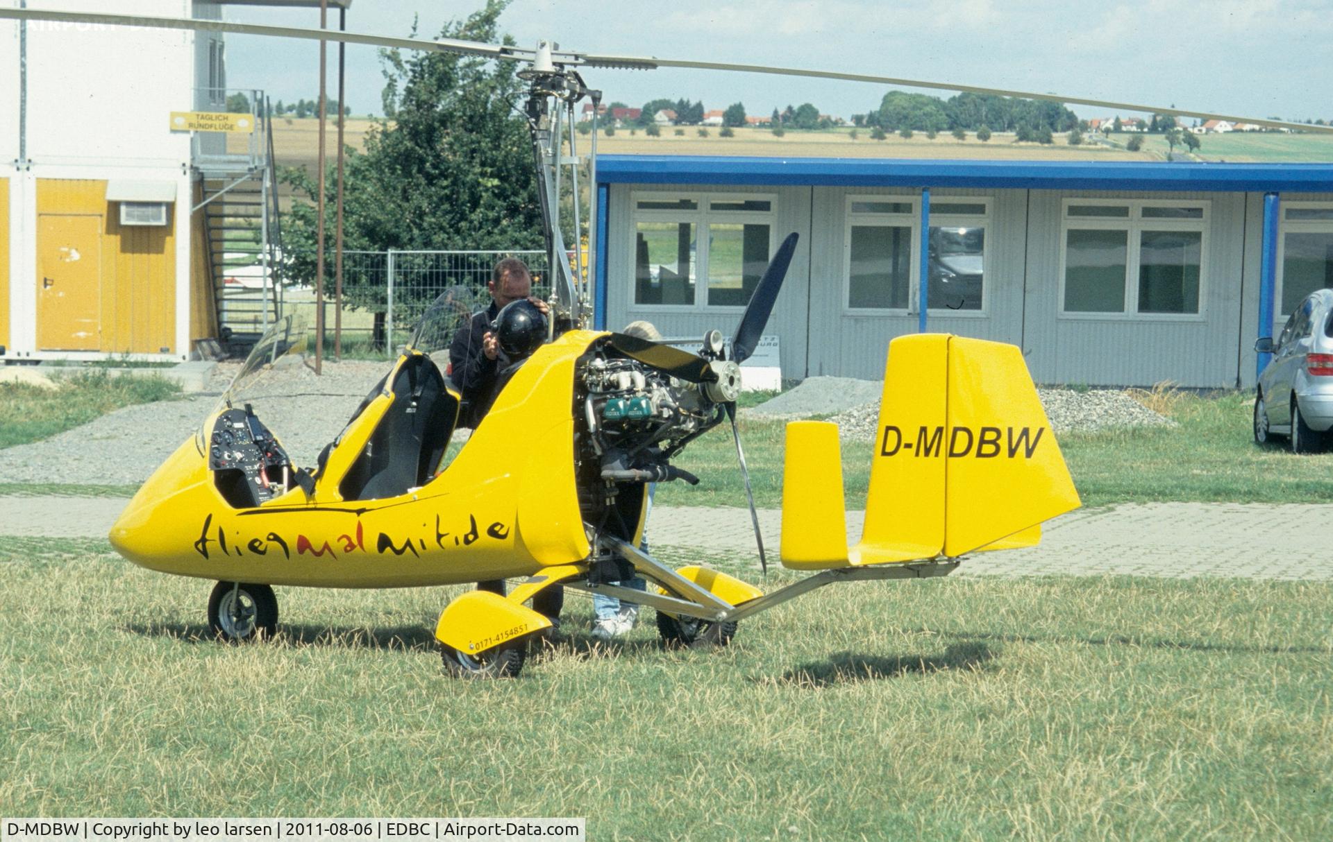 D-MDBW, AutoGyro MT-03 C/N Not found D-MDBW, Ballenstedt 6.8.2011
