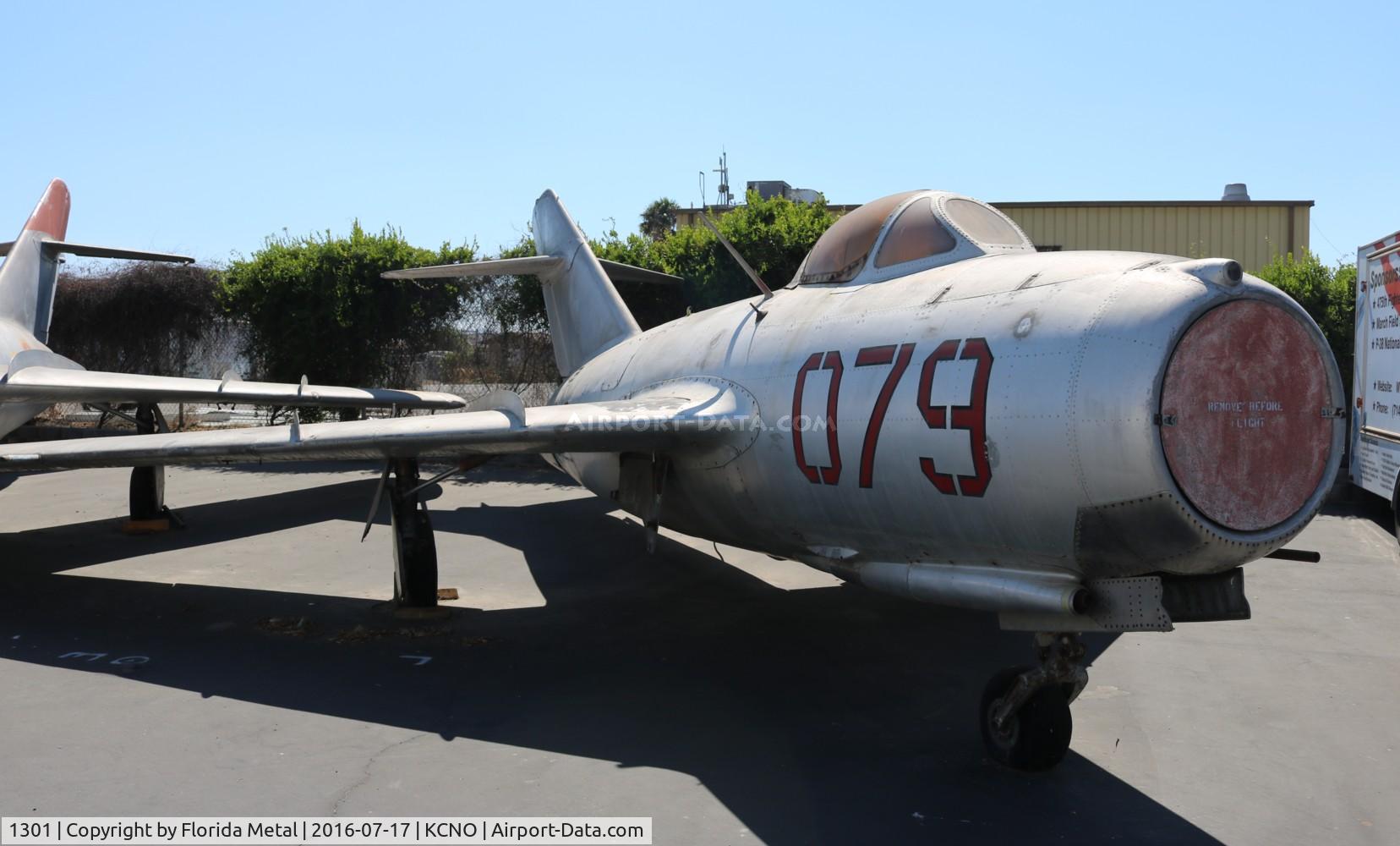 1301, PZL-Mielec Lim-5 (MiG-17F) C/N 1C1301, Planes of Fame