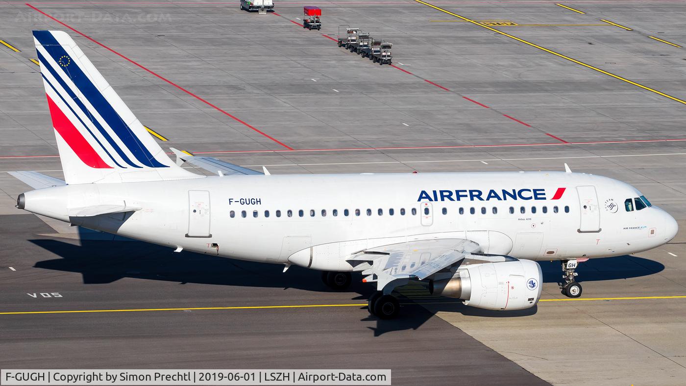 F-GUGH, 2004 Airbus A318-111 C/N 2344, F-GUGH @ Zürich Intl. Airport