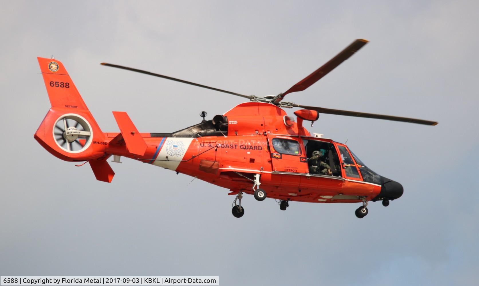 6588, Aérospatiale HH-65C Dauphin C/N 6288, Cleveland Airshow 2017