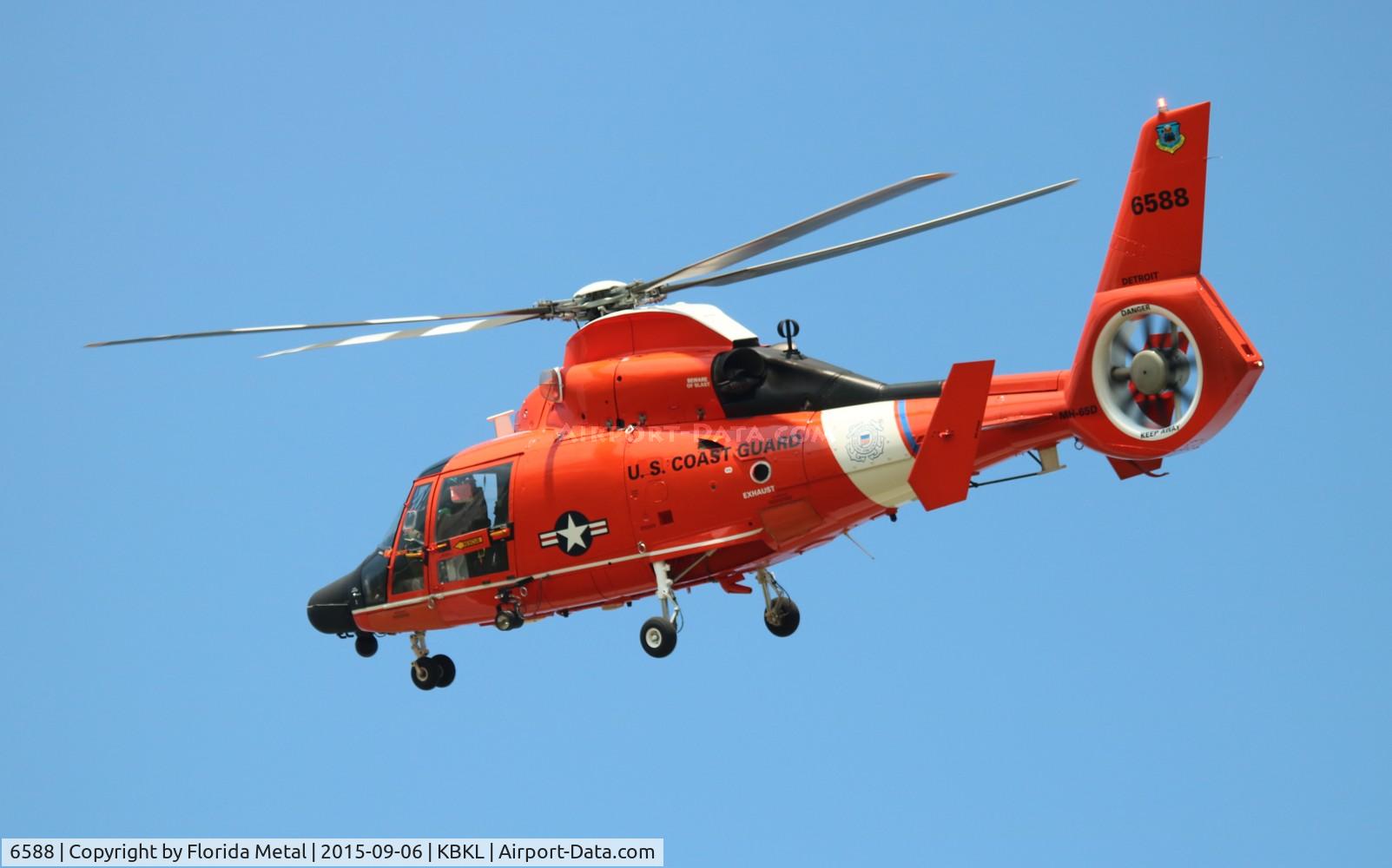 6588, Aérospatiale HH-65C Dauphin C/N 6288, Cleveland Airshow 2015