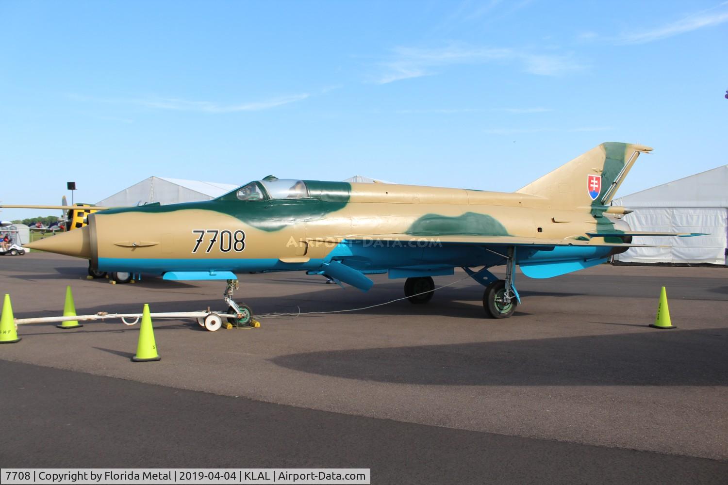 7708, Mikoyan-Gurevich MiG-21MF C/N 967708, Mig-21MF