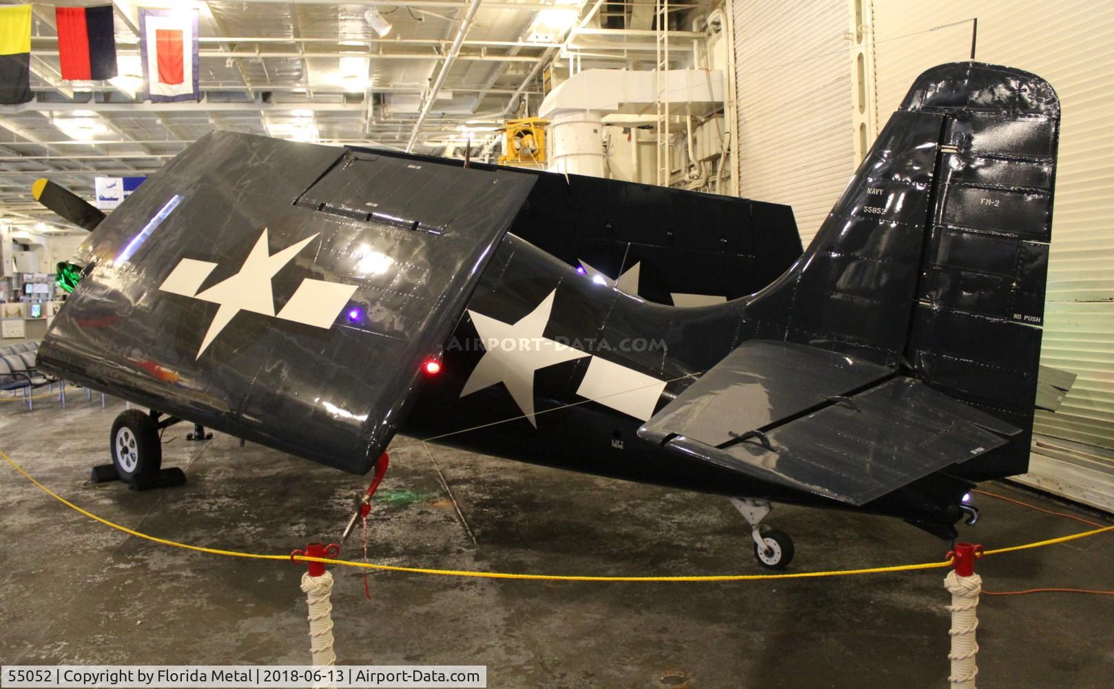55052, General Motors (Grumman) F4F-8 Wildcat C/N n/a, F4F-8 U.S.S. Hornet