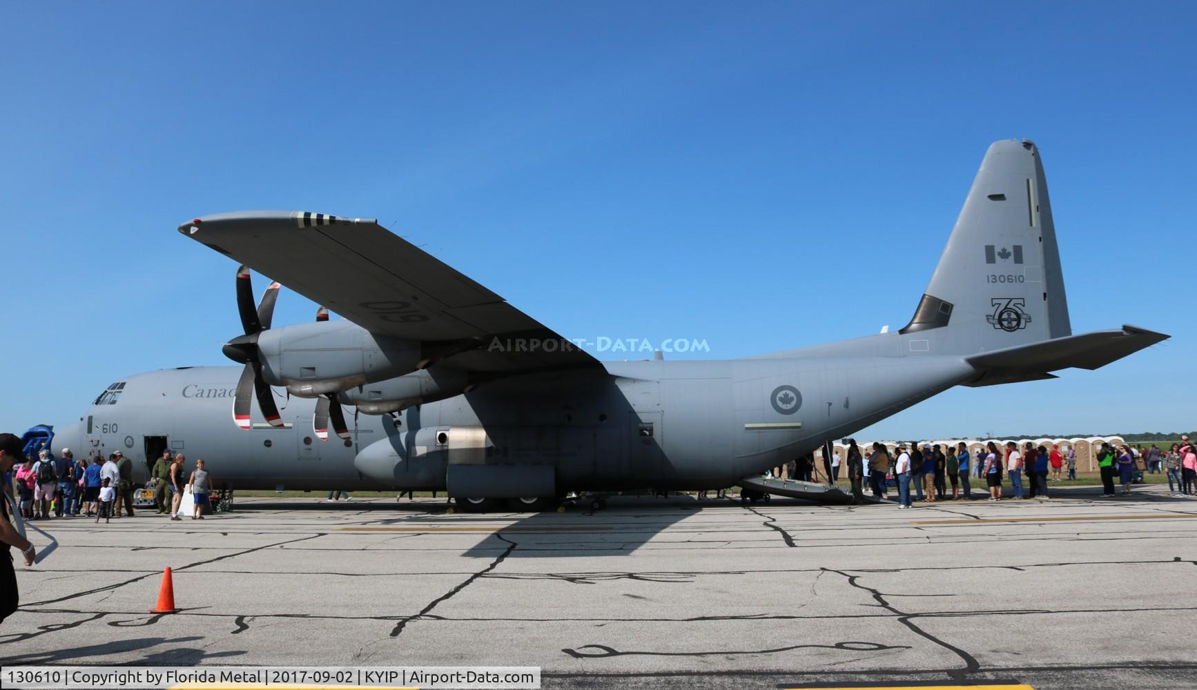 130610, Lockheed Martin CC-130J-30 Hercules C/N 382-5664, RCAF thunder over Michigan 2017