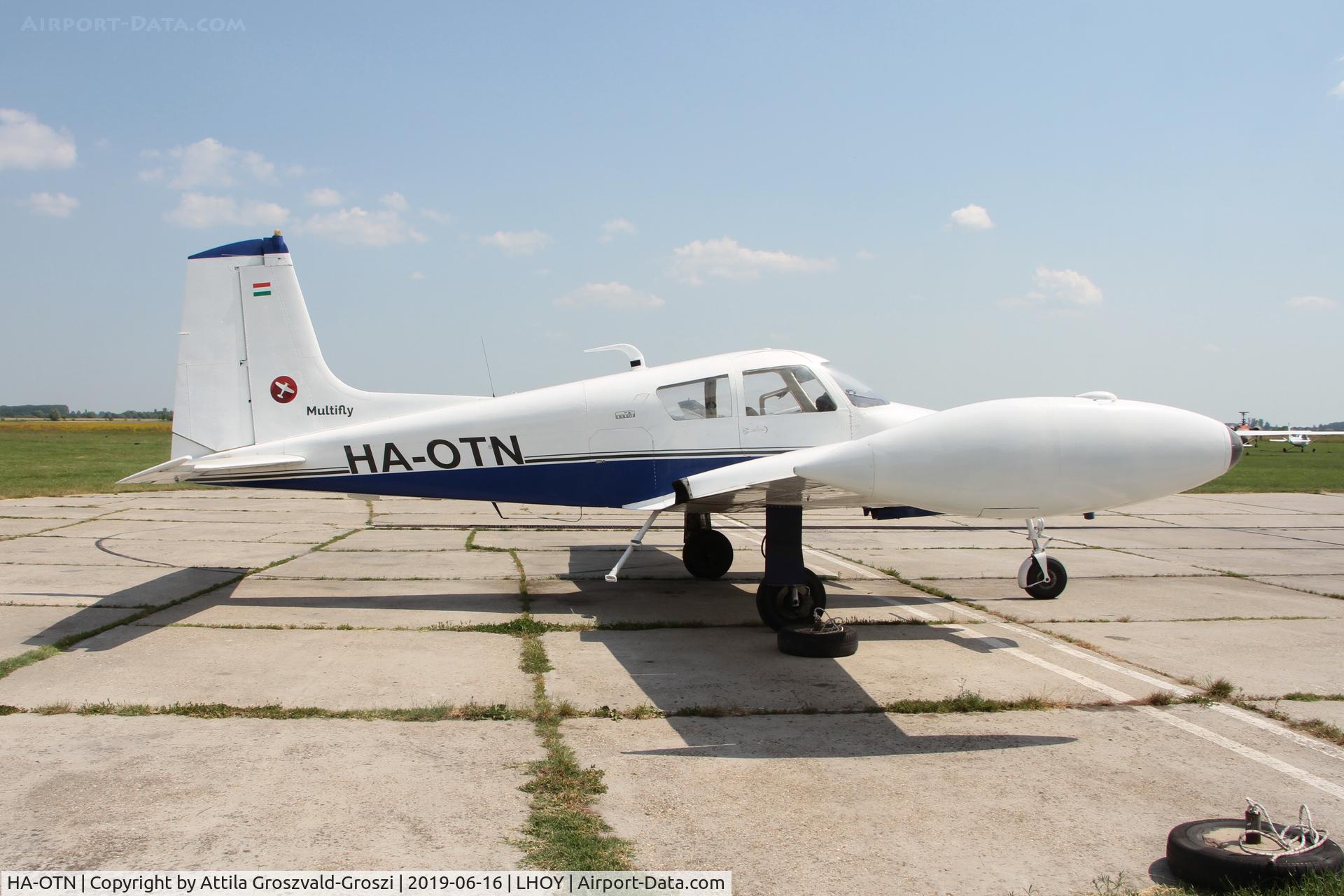 HA-OTN, 1959 Cessna 310C C/N 35857, LHOY - Öcsény Airport, Hungary